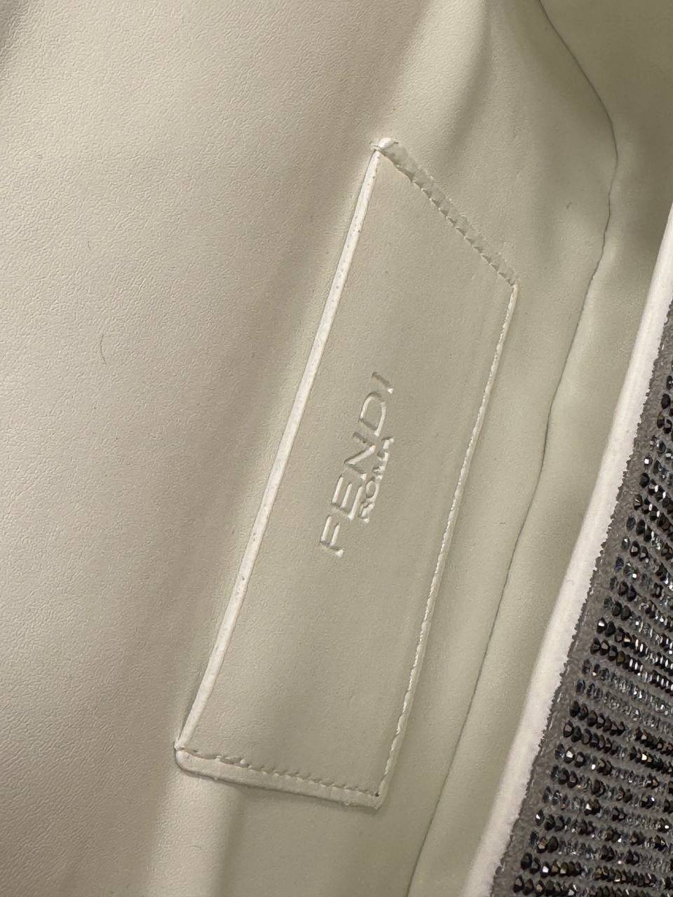 Baguette Crystal-embellished Bag