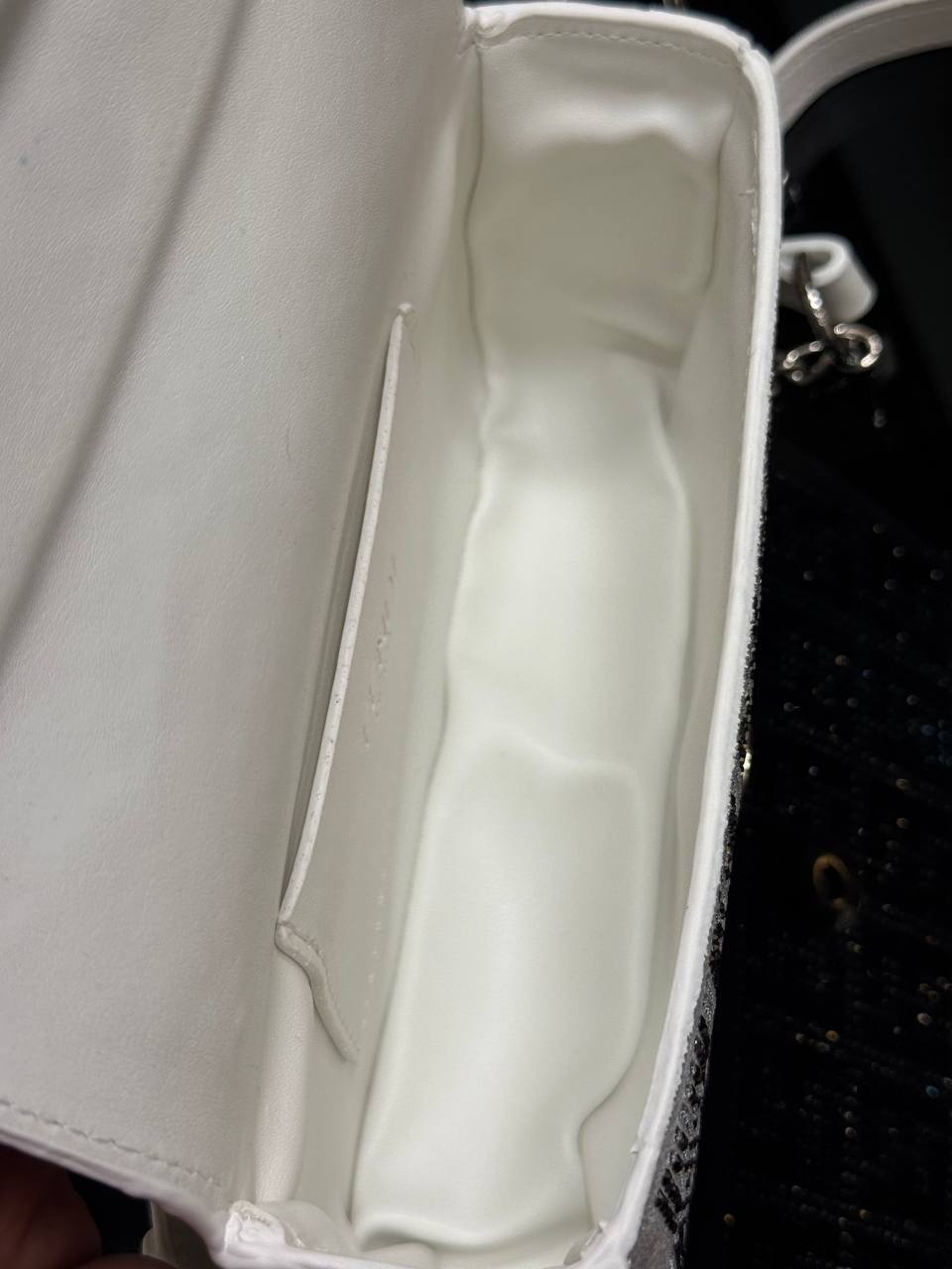 Baguette Crystal-embellished Bag