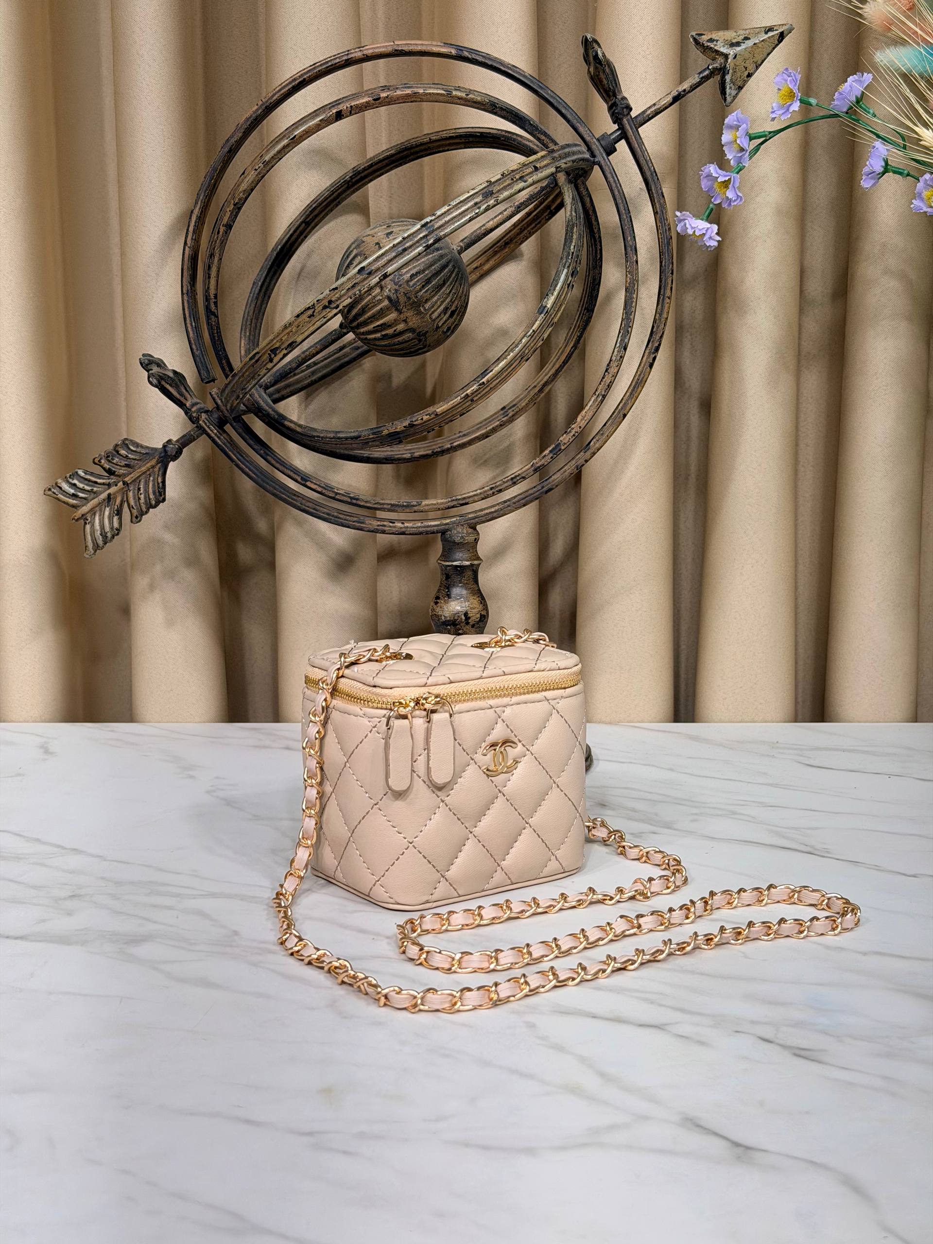 Chanel classic micro vanity