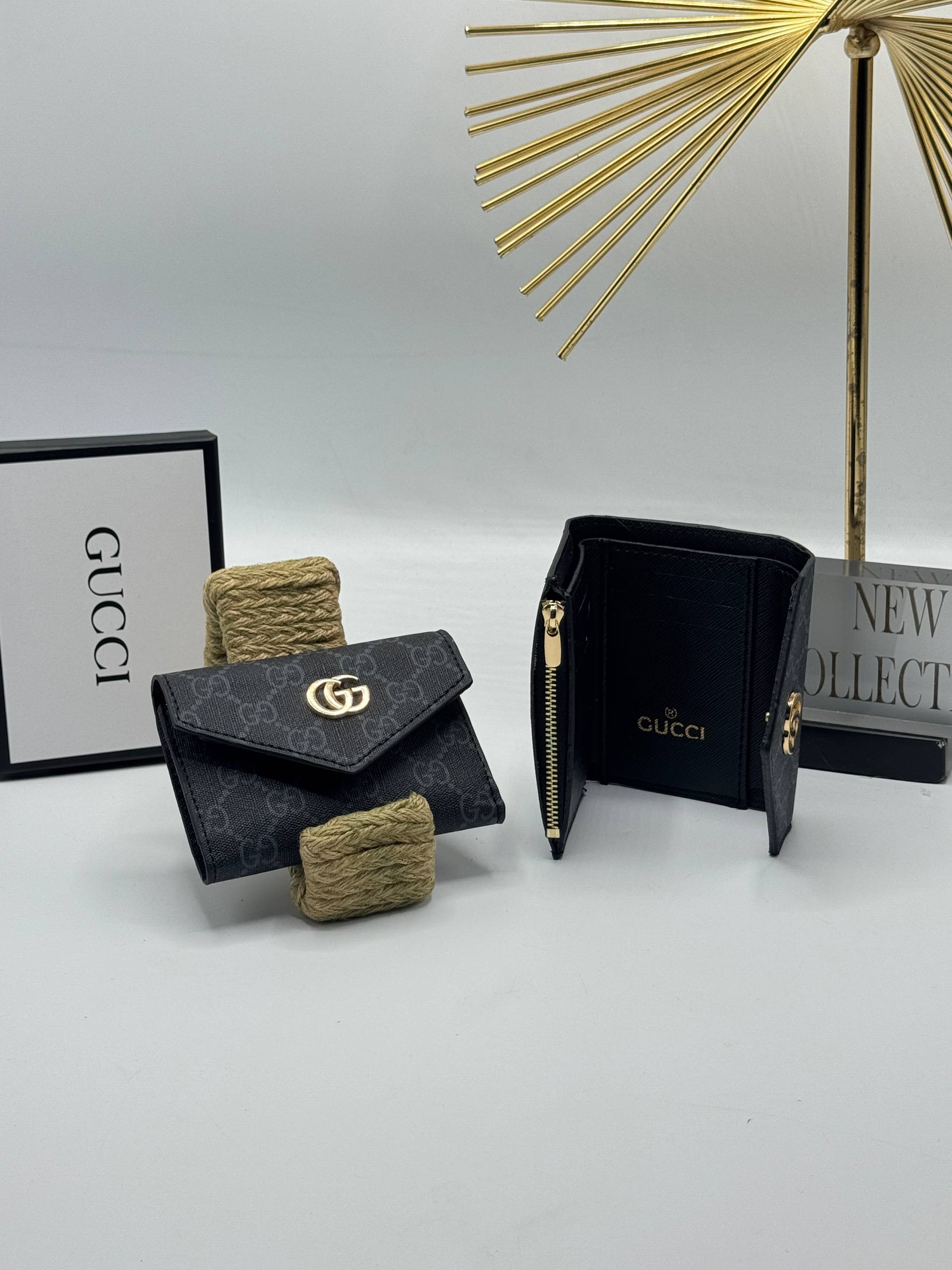 GG Marmont Card Case Wallet