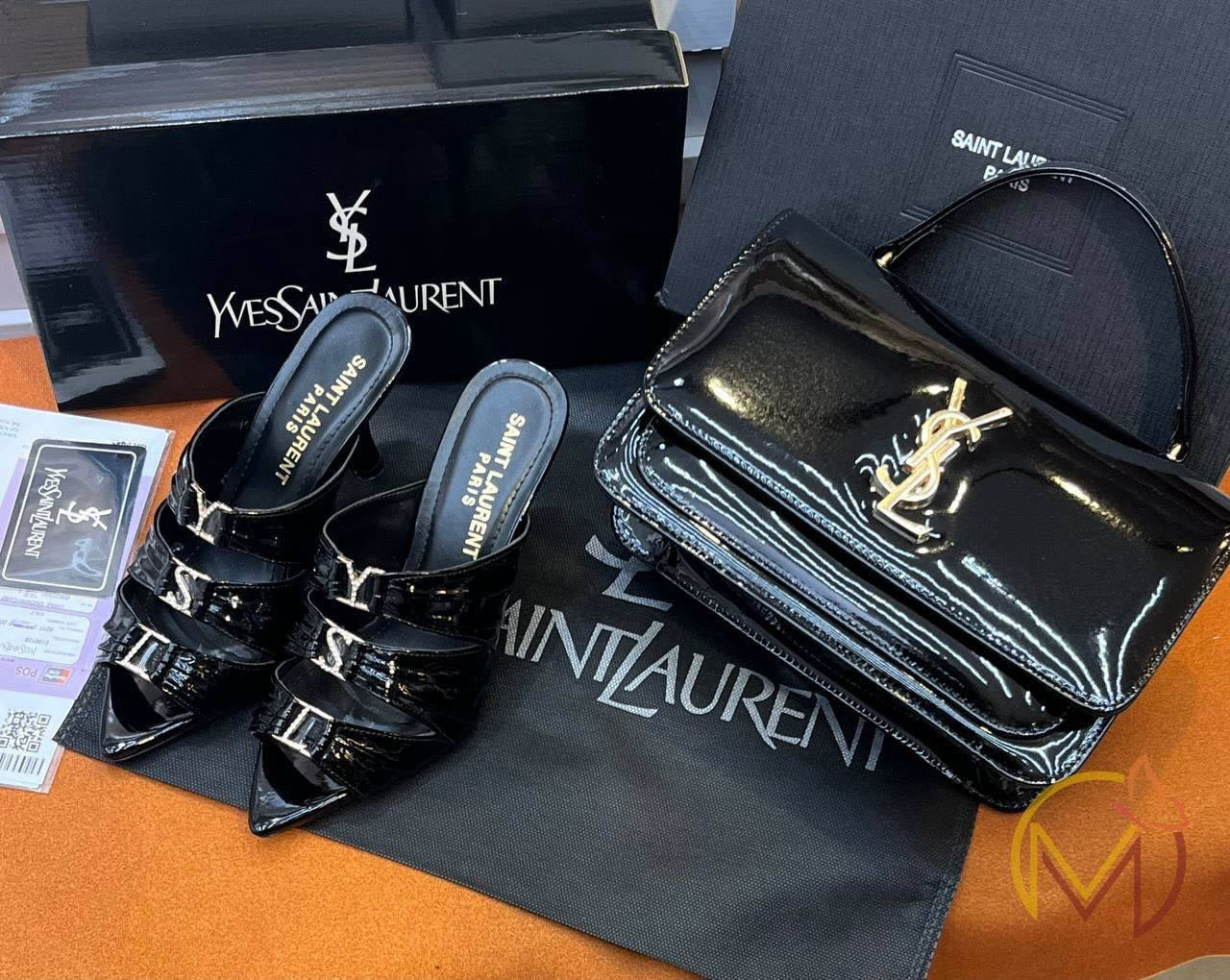 Ysl Set Shoes &  Bag